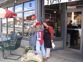 1st Place Scarecrow Contest Woodstock Café