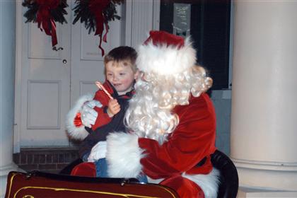 Visit with Santa 2012