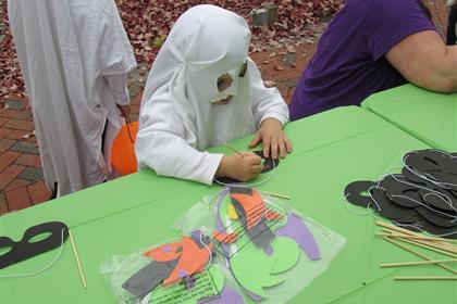 Ghost Mask Making