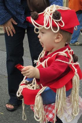 Spaghetti child